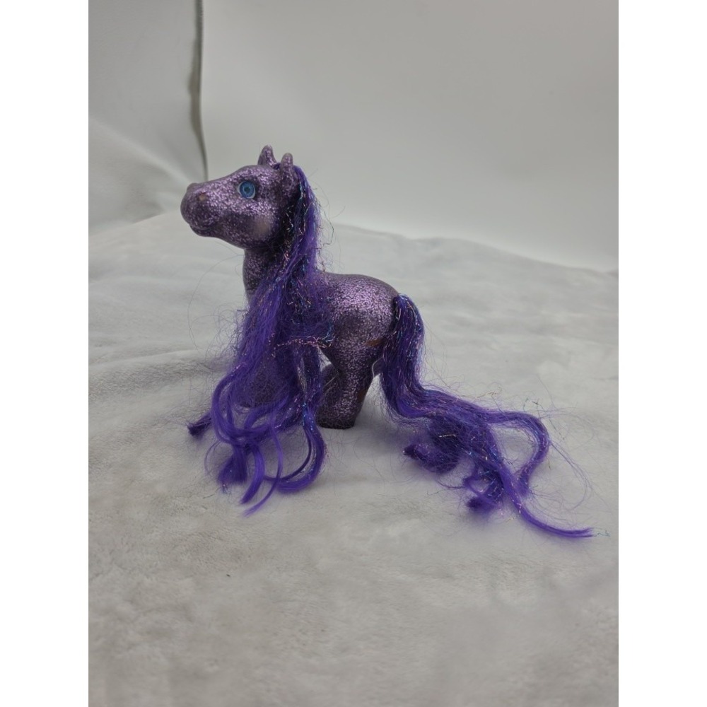 Vintage 1992 Cabbage Patch Magic Meadow Glitz n' Glamour Purple Pony